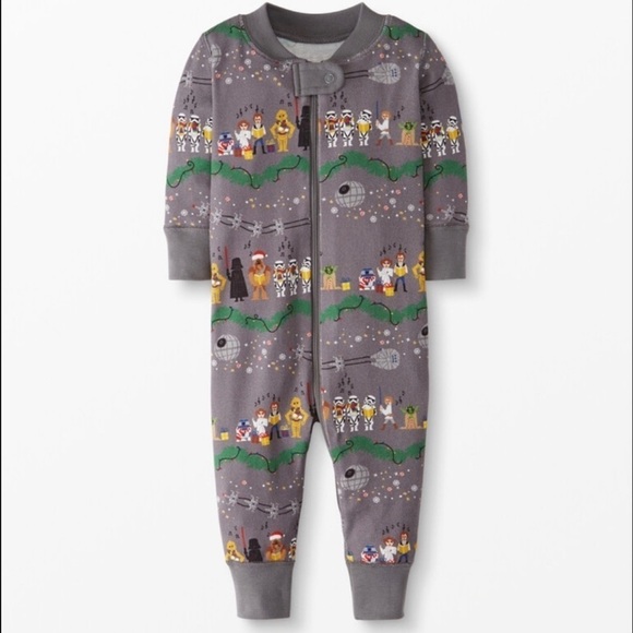 Hanna Andersson Star Wars baby zip sleeper pajama size 18-24 months - Picture 1 of 9
